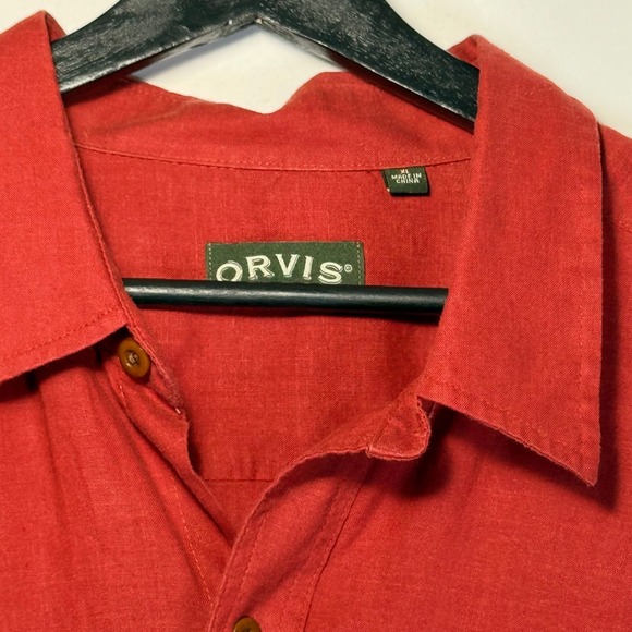Orvis Hemp Blend Bowling Style Rust Mens XL Grandpacore - Picture 3 of 9